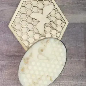 Creamy Goat Milk, Oatmeal and Honey Bee Soap