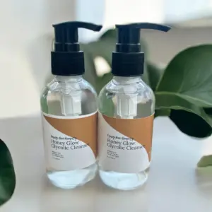 Glycolic Acid Cleanser | Exfoliating Face Wash | Brightening Cleanser | Smooth Skin Face Wash | Glow Skincare | Gentle Exfoliating Cleanser