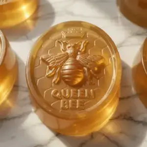 Honey Soap Bar | Queen Bee Soap | Moisturizing Soap | Gentle Natural Cleanser | Handmade Soap